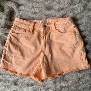 Universal Thread Orange/Pink Jean Shorts